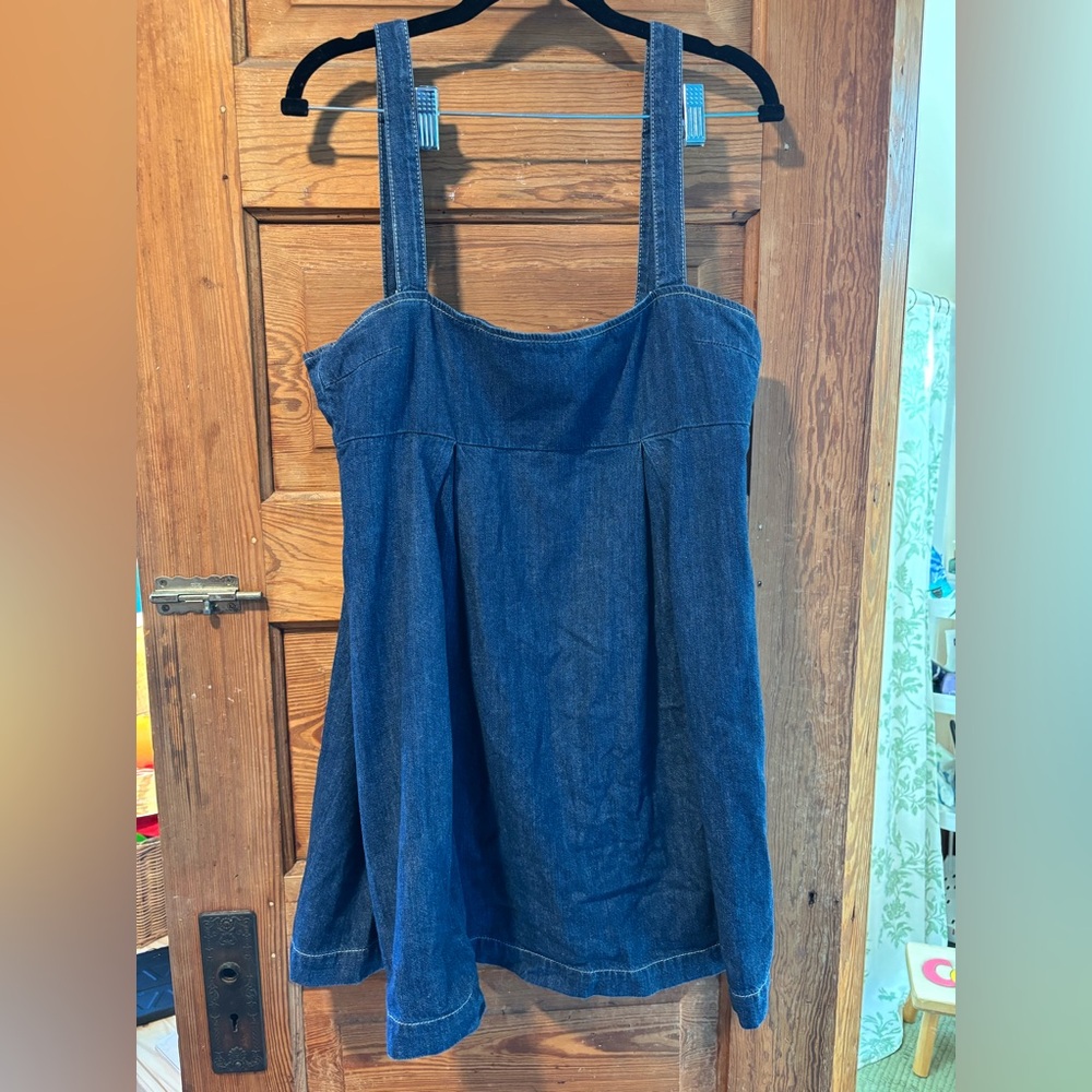Reformation Blue Denim Dress